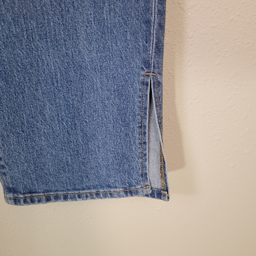 OLD NAVY High Rise Button Fly Curvy OG Loose Jeans Size 14 - Picture 5 of 11